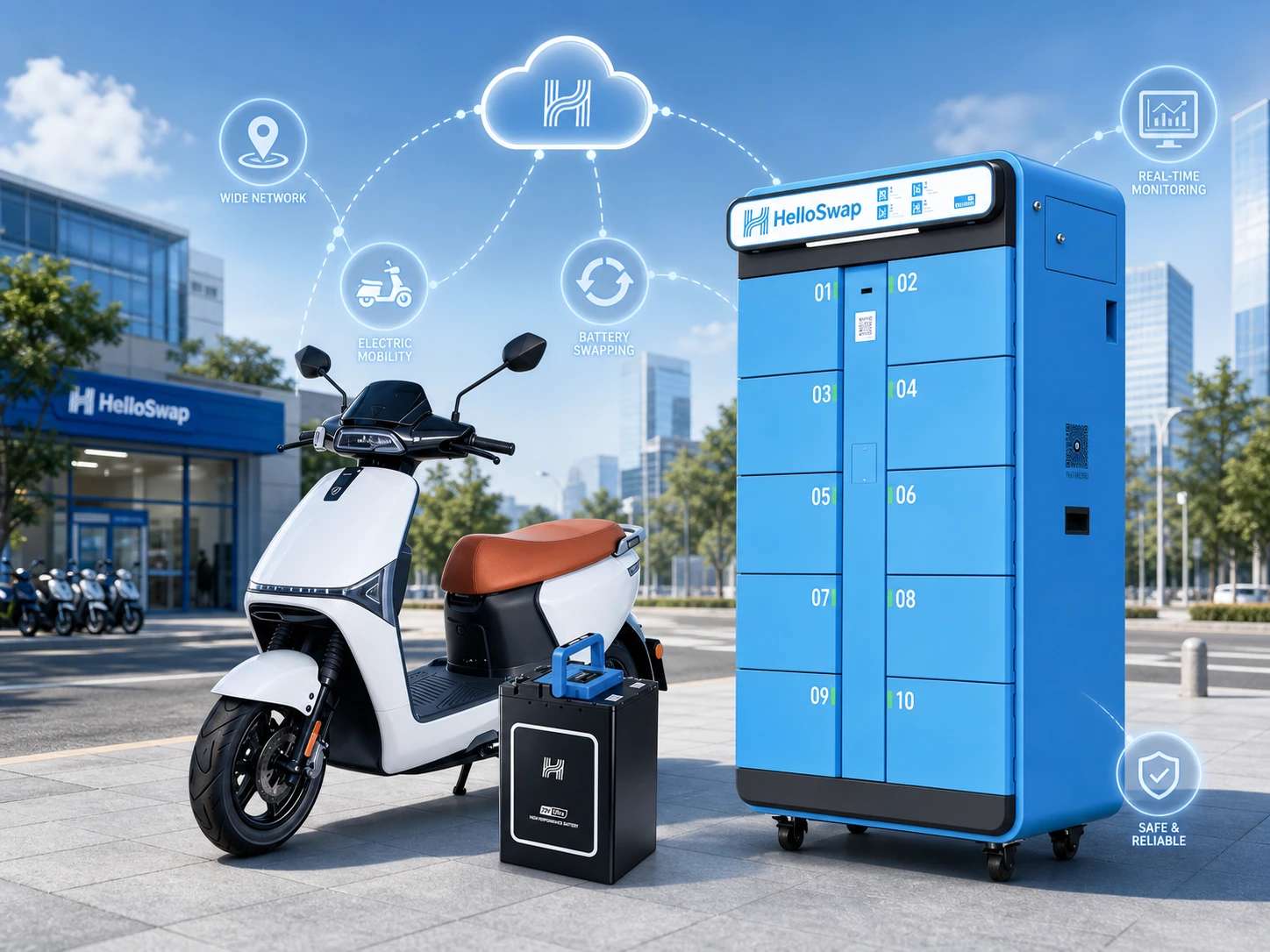 Battery Swap Manufacturer HelloSwap